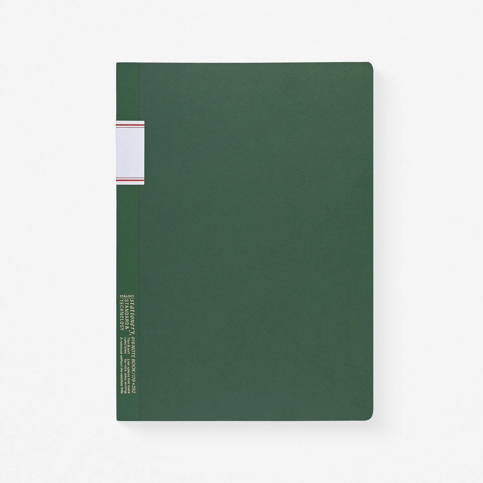 016  B5 Notebook Lined Green Or Grey