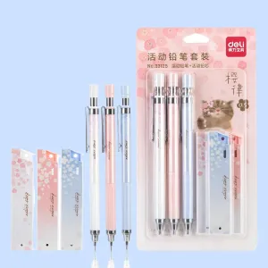 0.5mm Lovely Fresh Cherry Sakura Mechanical Pencil Set