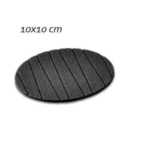 129 6 pcs Useful Round Shape Plain Silicone Cup Mat Coaster Drinking Tea Coffee Mug Wine Mat for Home