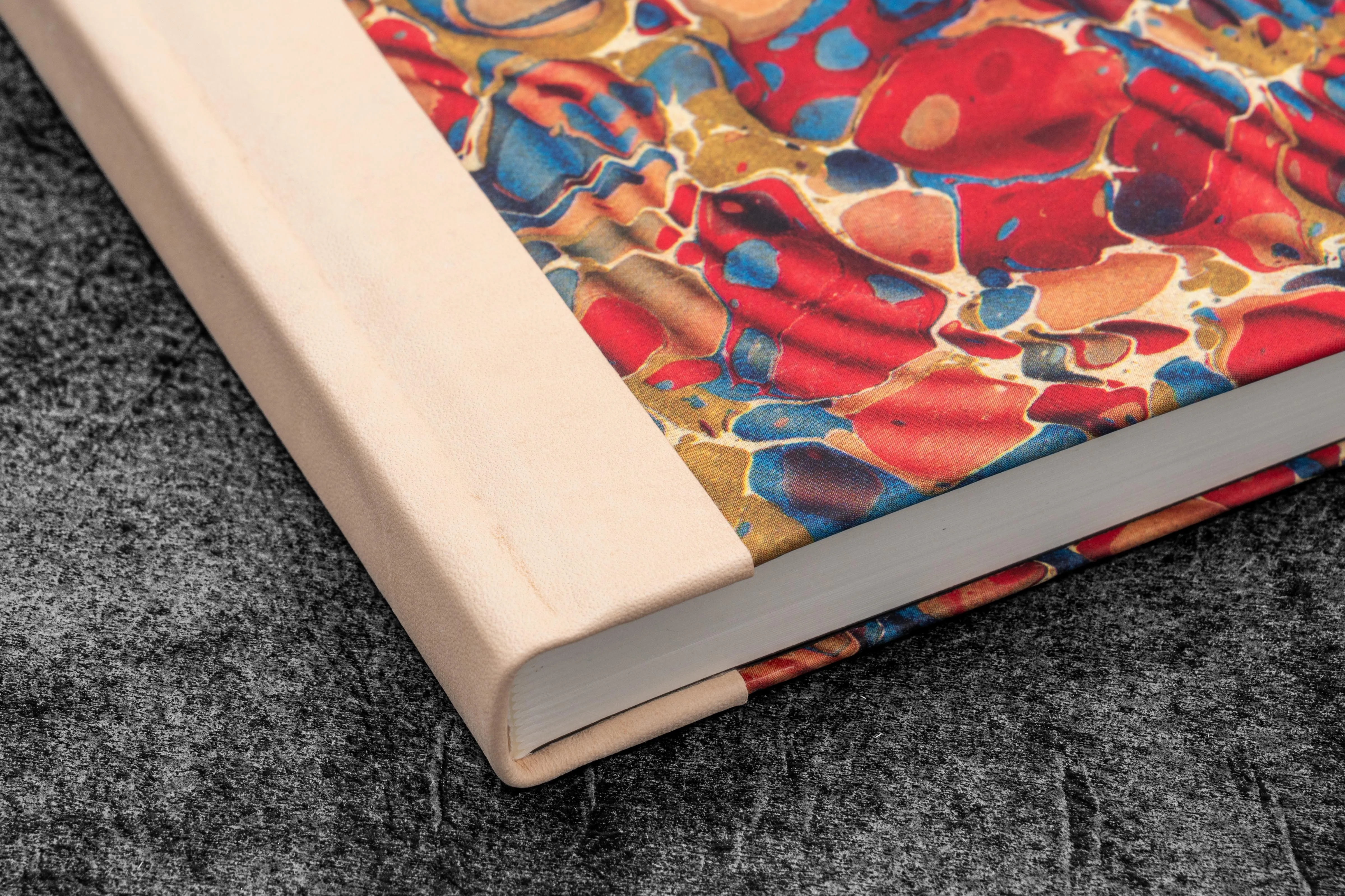 1870 Marbled Notebook - Molten Lava - TR Blank Paper - A5