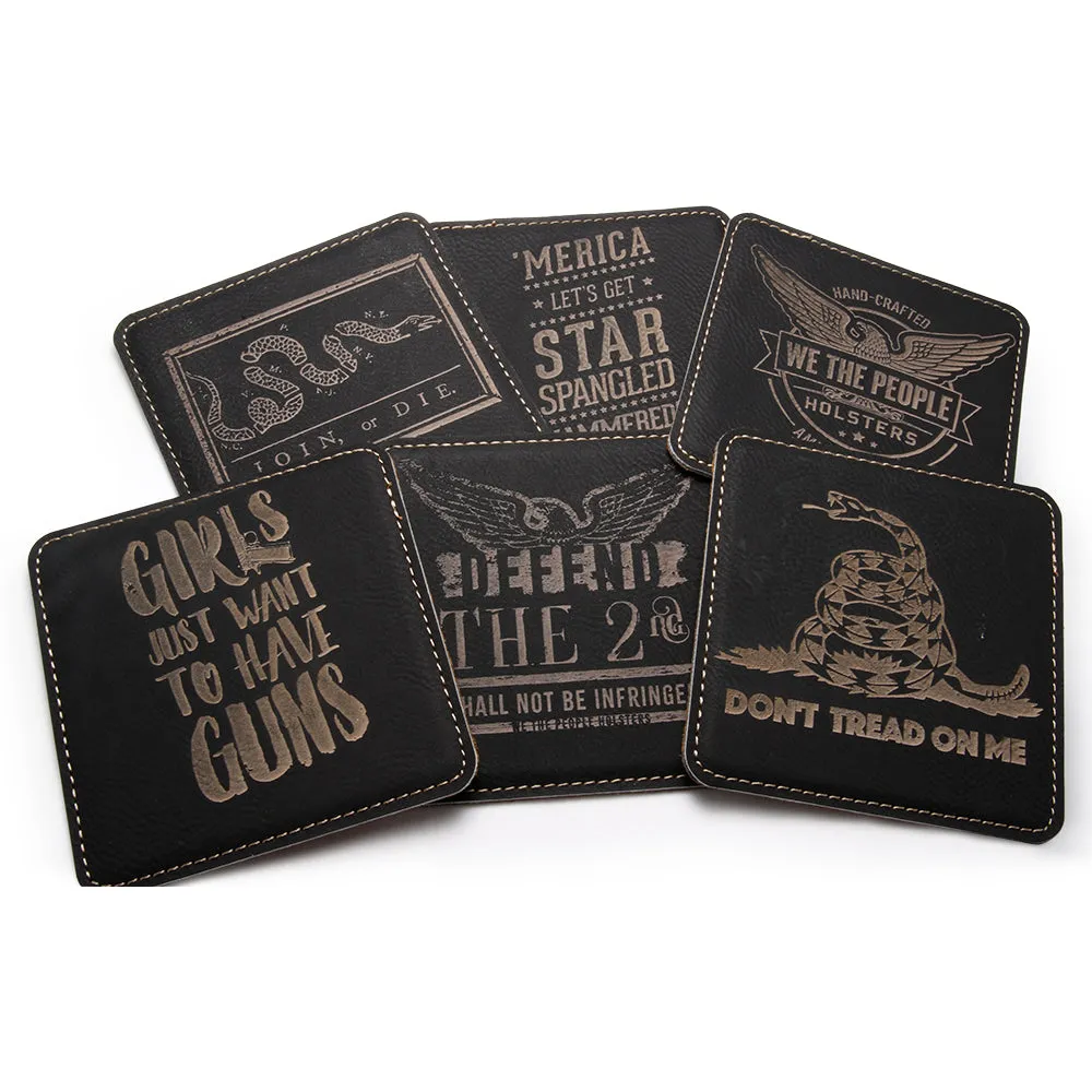 2nd Amendment Coasters by We The People Holsters