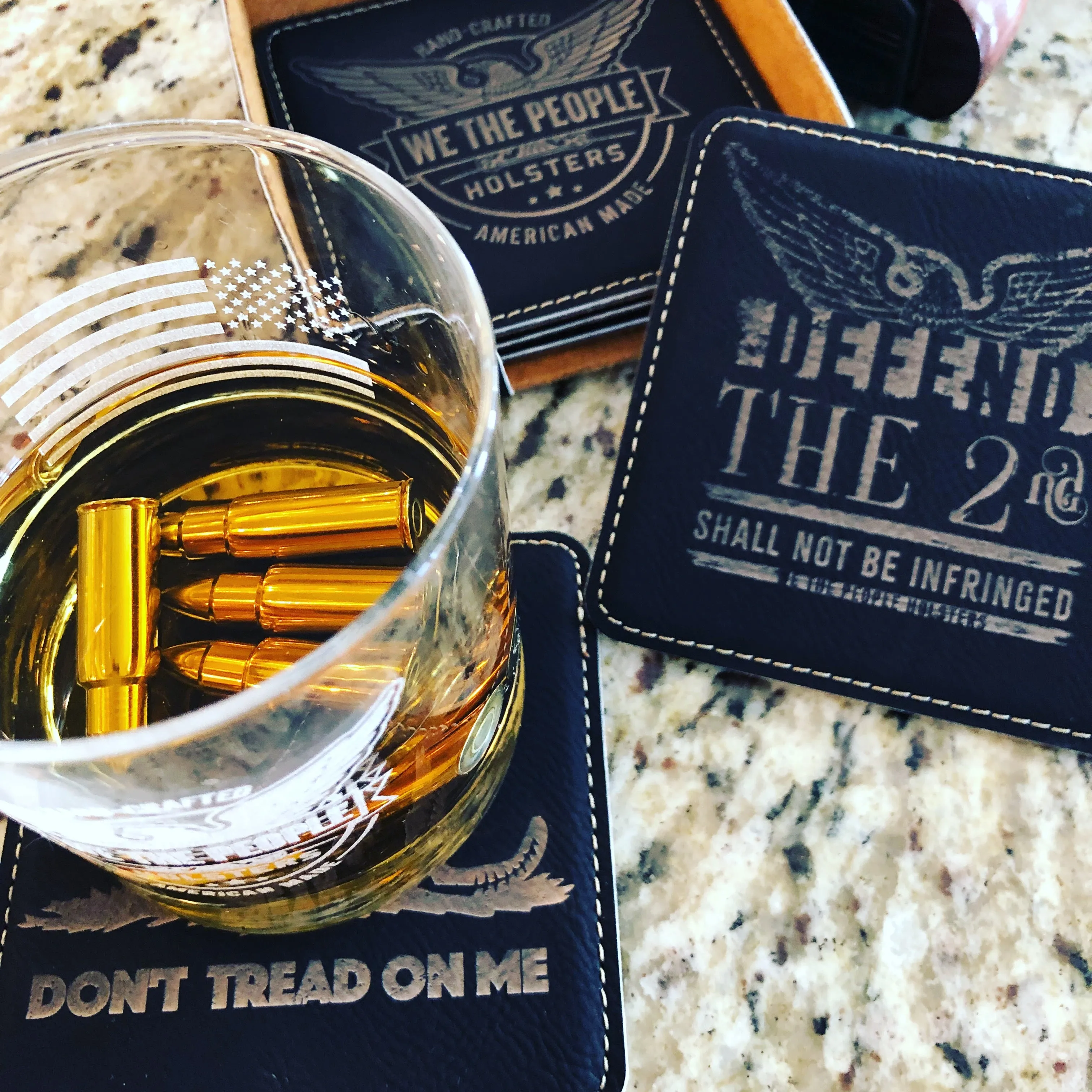 2nd Amendment Coasters by We The People Holsters