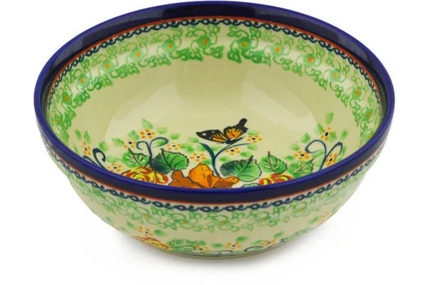 7" Cereal Bowl - Butterfly Meadow