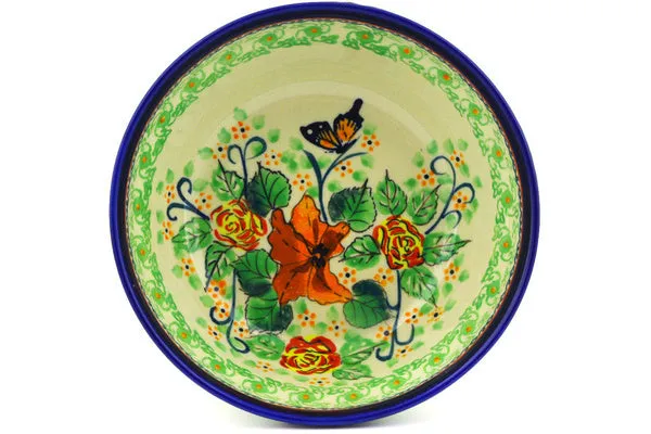 7" Cereal Bowl - Butterfly Meadow