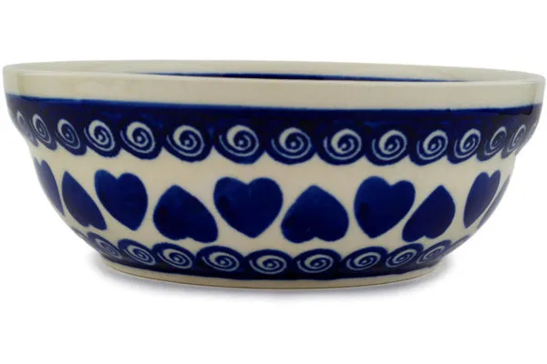 7" Cereal Bowl - Heart Swirls