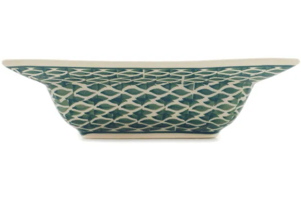 8" Pasta Bowl - Lucky Blue Clover