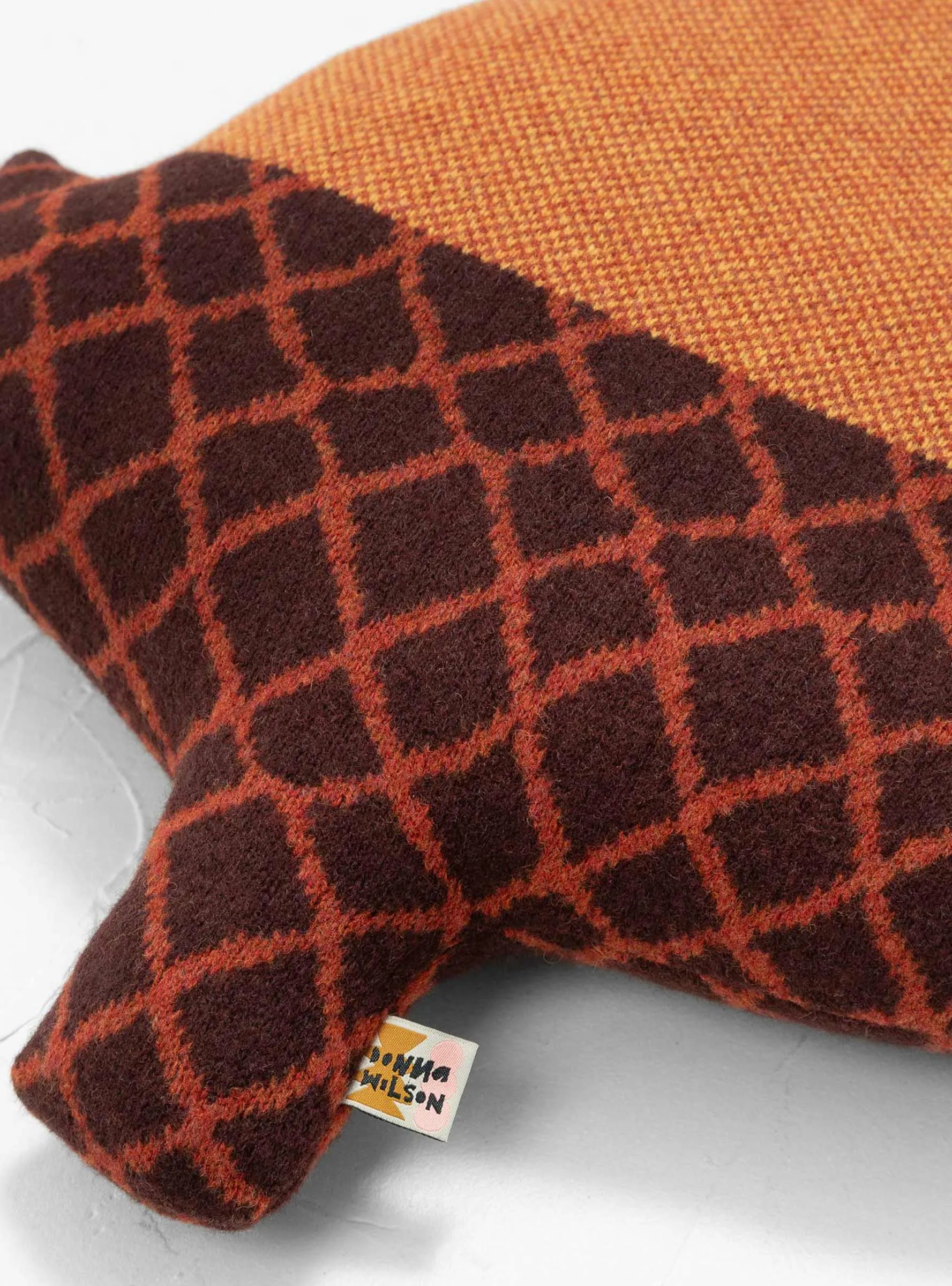 Acorn Cushion Brown