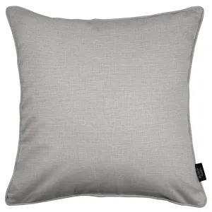 Albany Soft Grey Piped Cushion