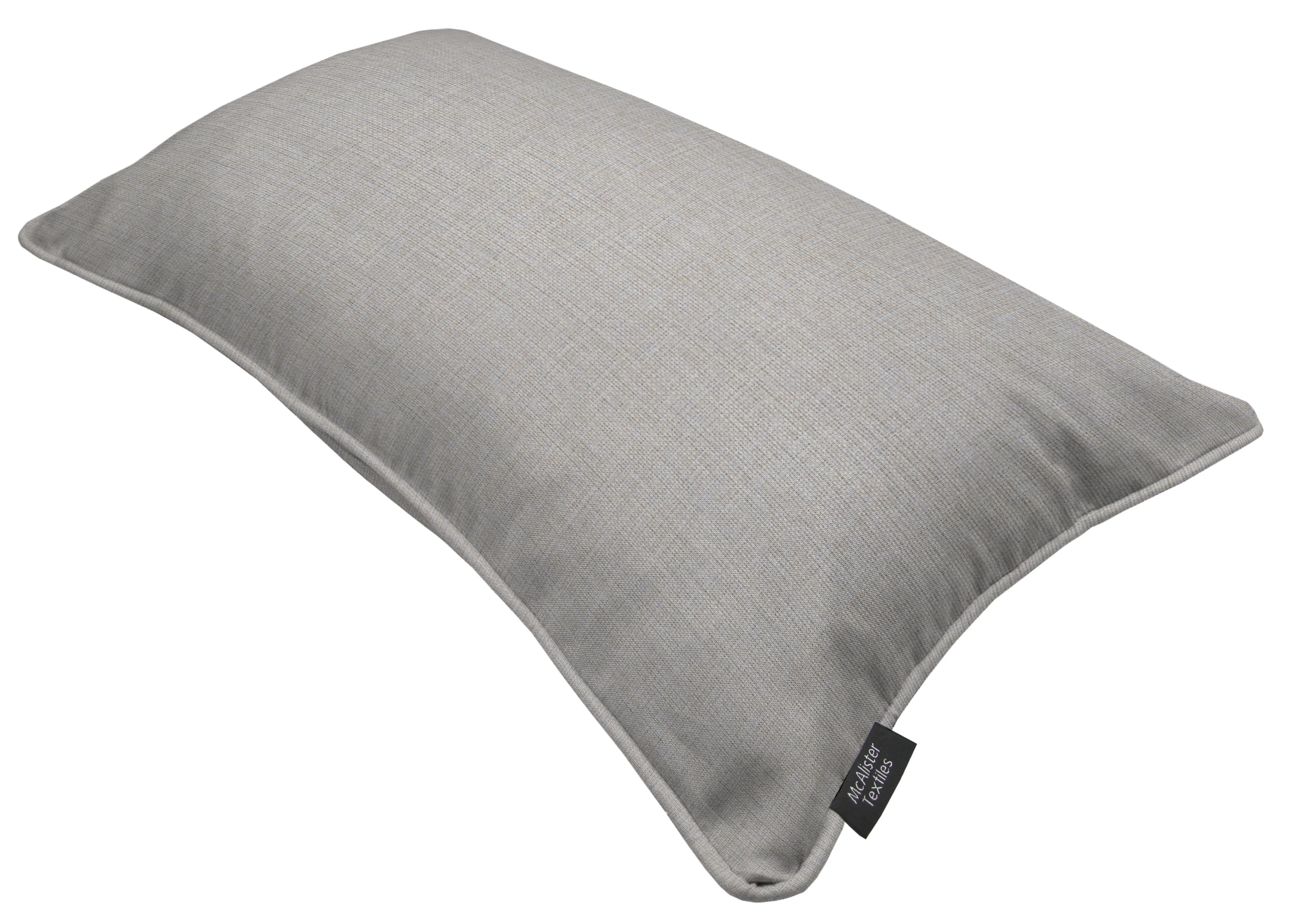 Albany Soft Grey Piped Cushion