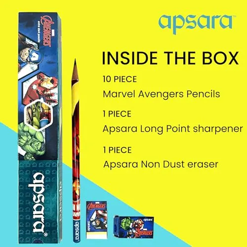 Apsara Avengers Extra Dark Pencil|Black