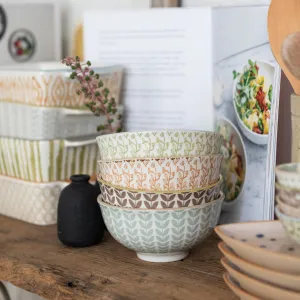 At The Table Stoneware Bowl