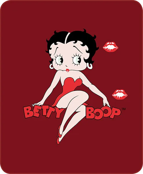 Betty Boop Pin Up Throw Queen Size Sale Item