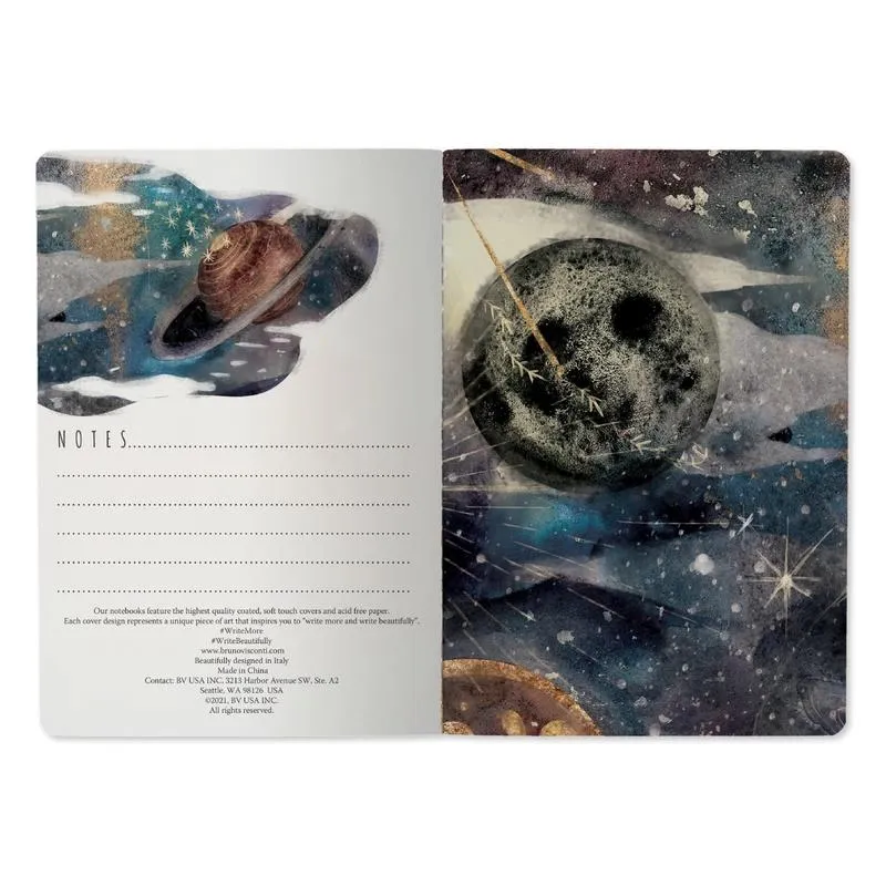 Bruno Visconti A5 Notebook - Galaxy