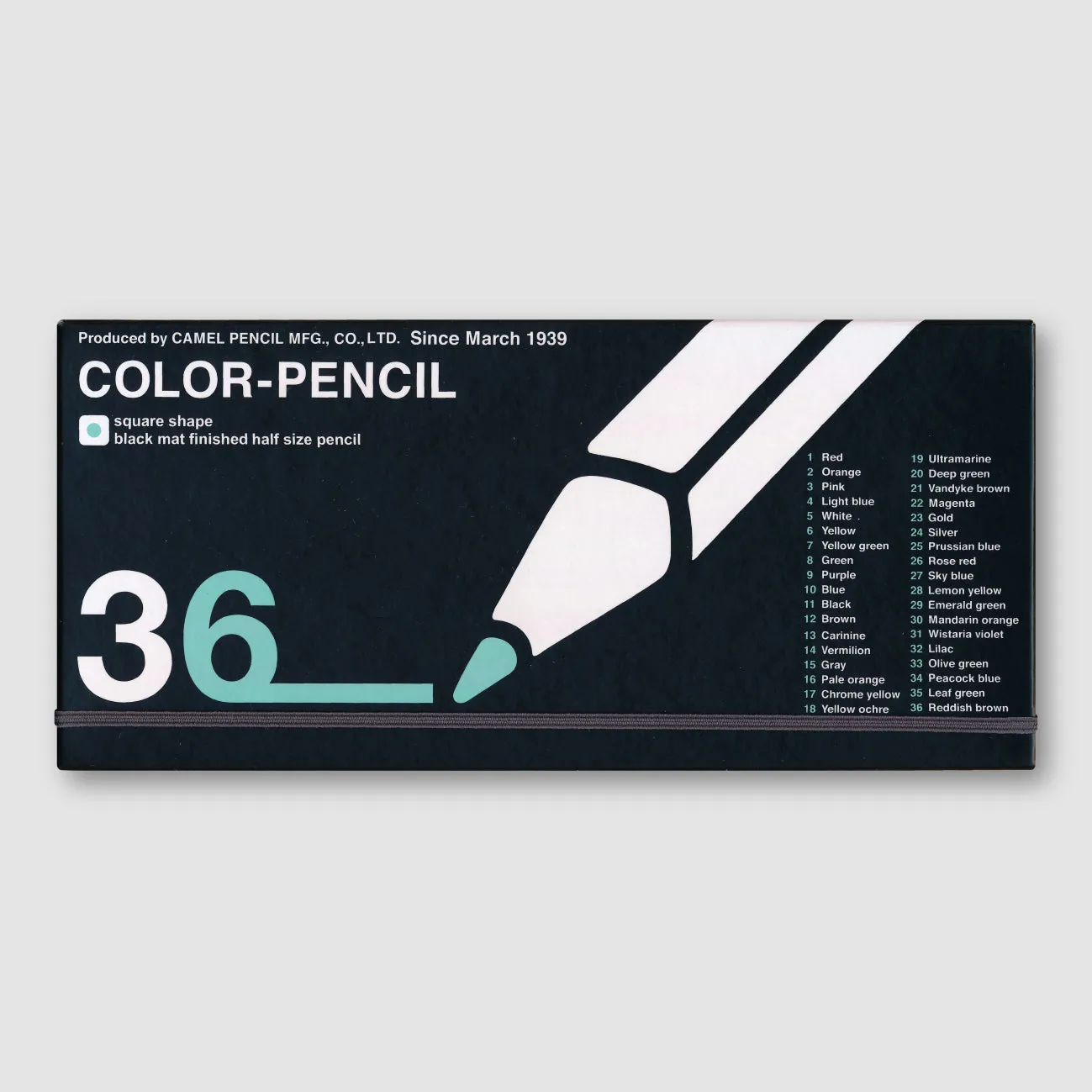 Camel 36 Color Half Size Pencils Set