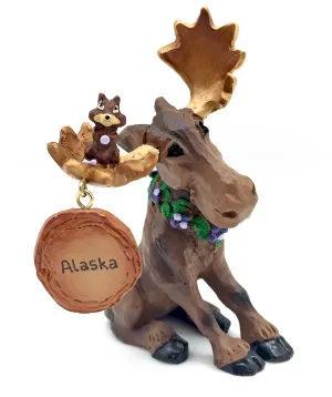 Chipmoose Alaska Figurine