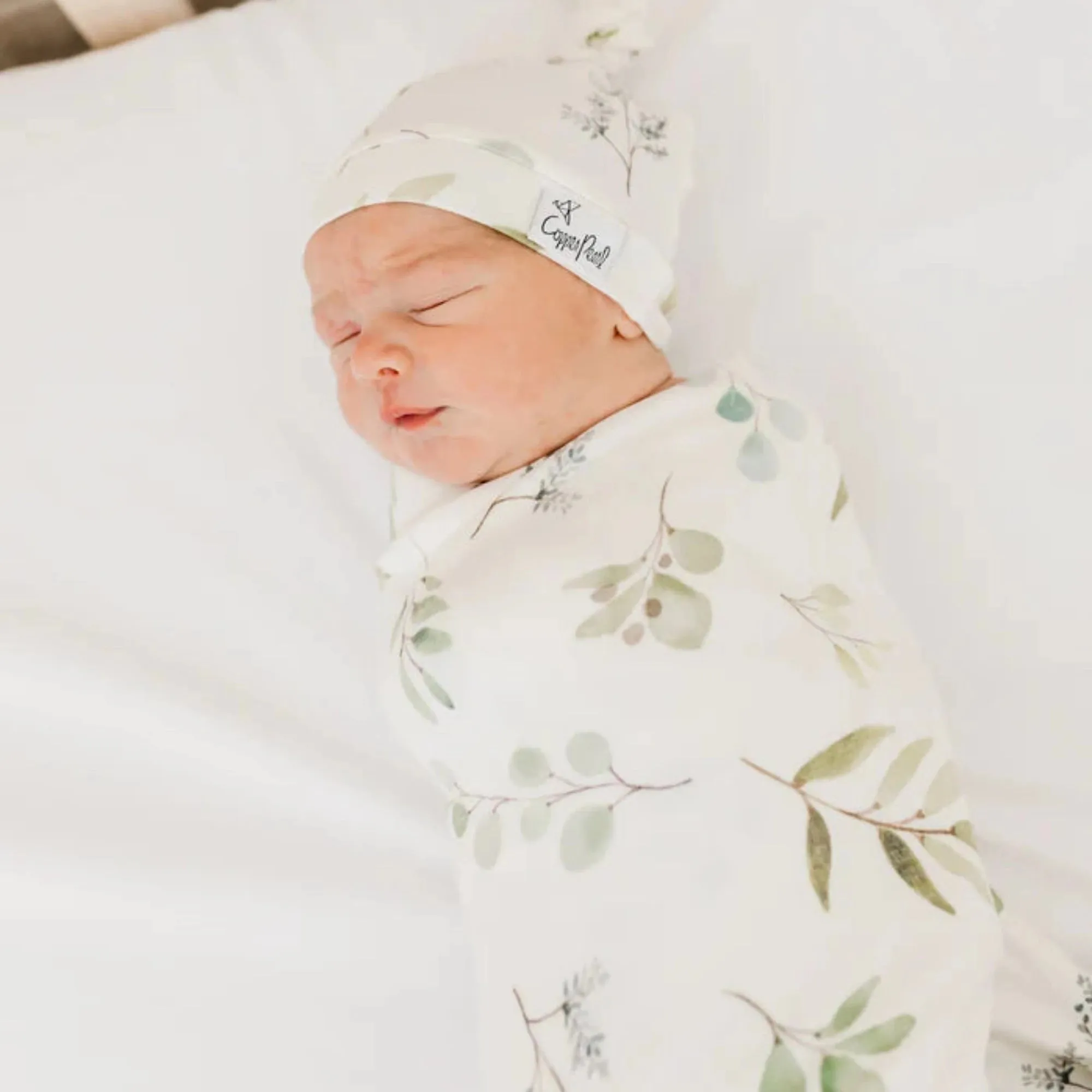 COPPER PEARL Swaddle Blanket - Haven