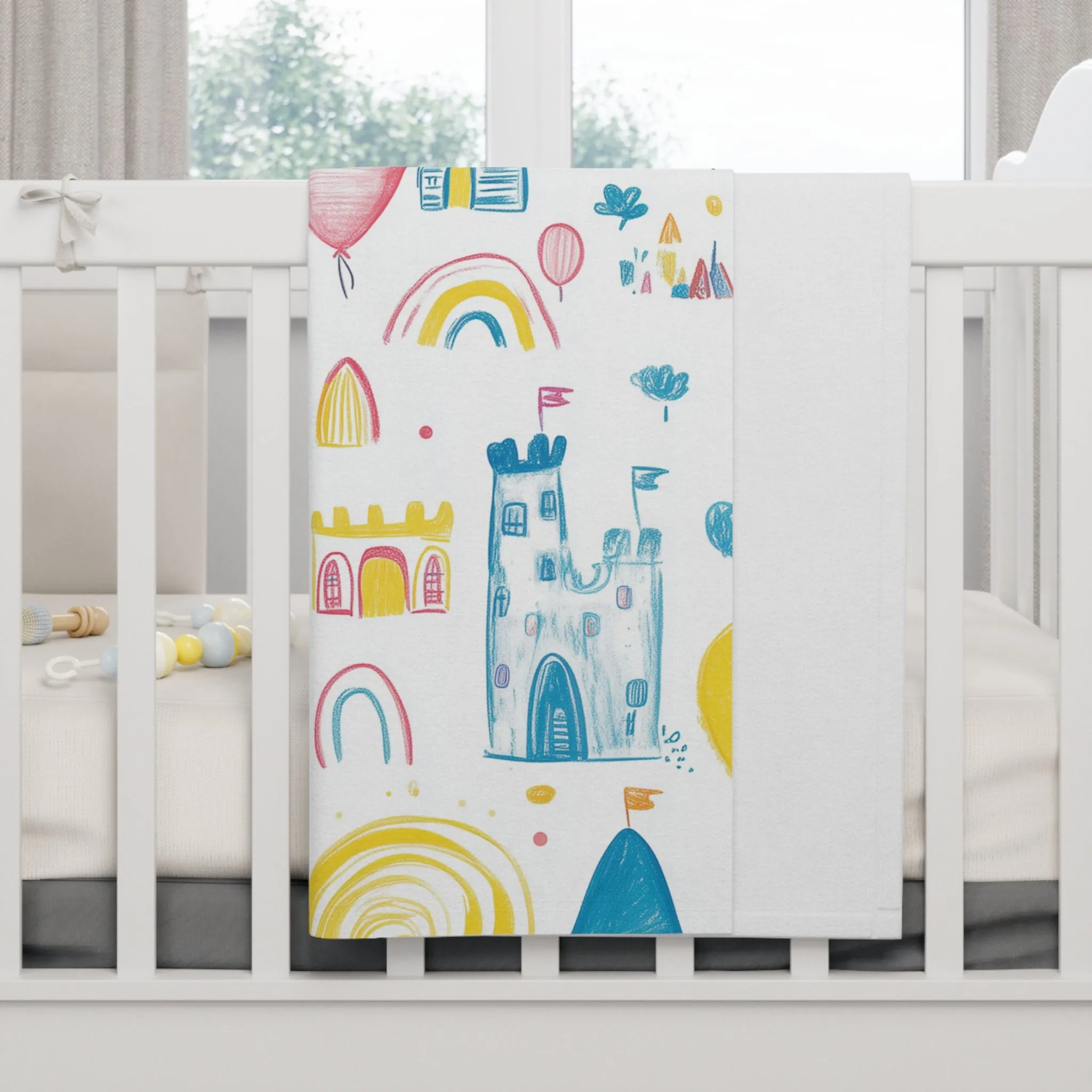 Crayon Castle's Soft Fleece Baby Blanket