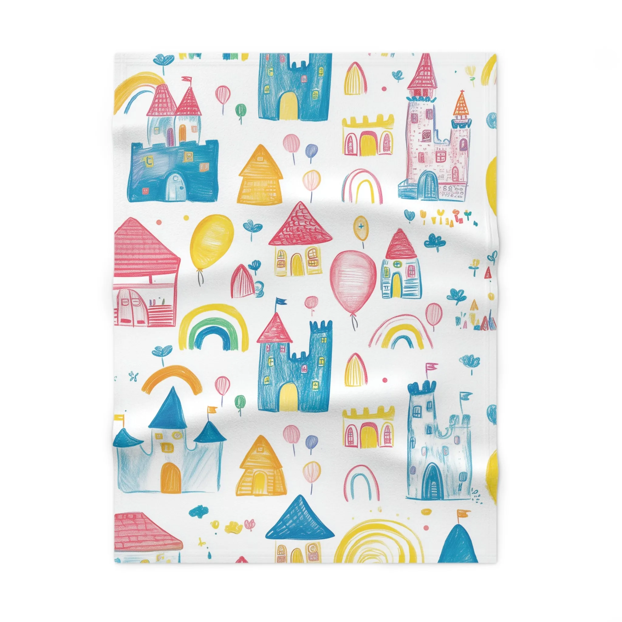 Crayon Castle's Soft Fleece Baby Blanket