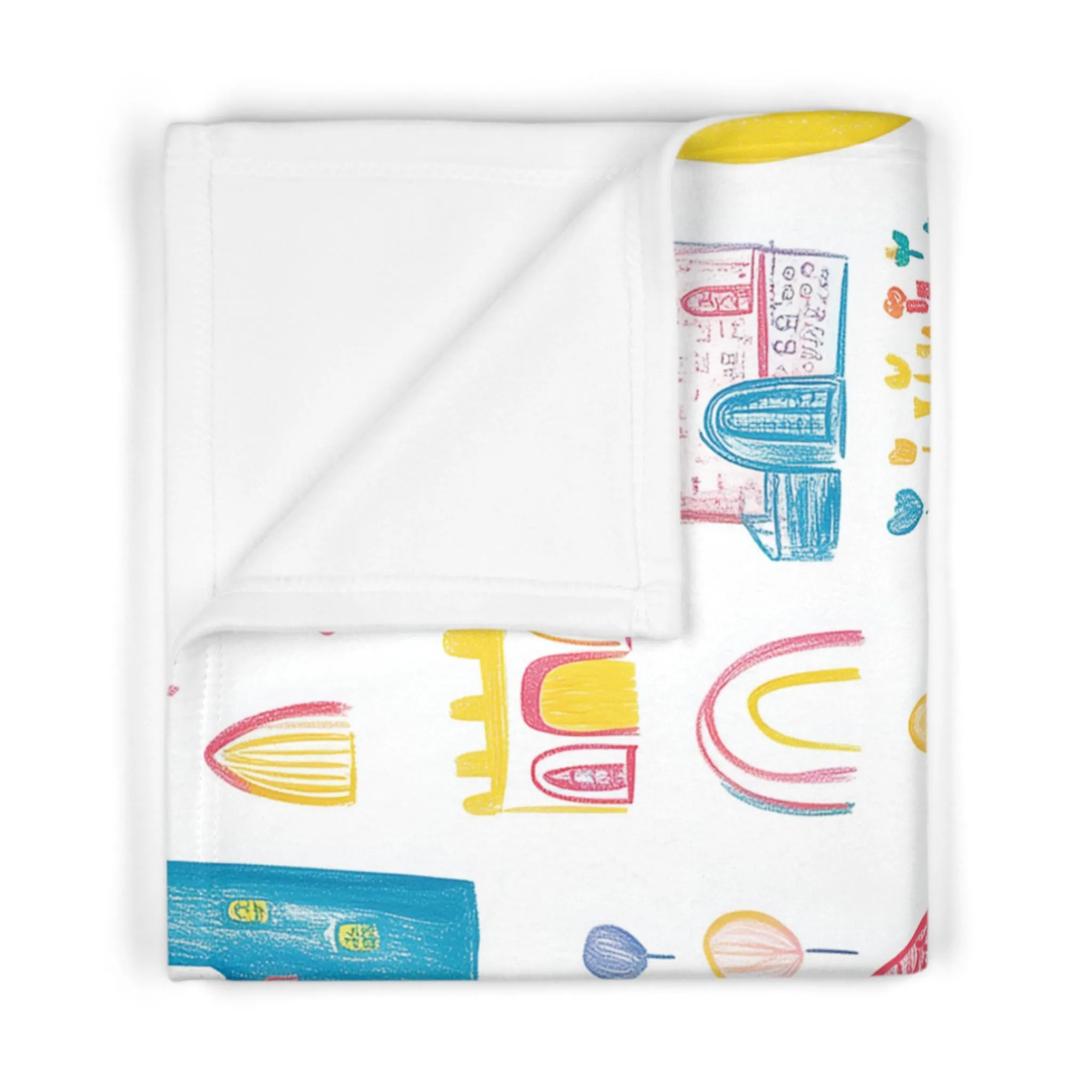 Crayon Castle's Soft Fleece Baby Blanket