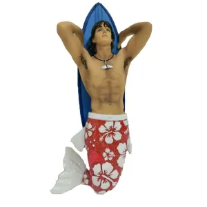 December Diamonds Mermen Collections - Hung 10 Figurine