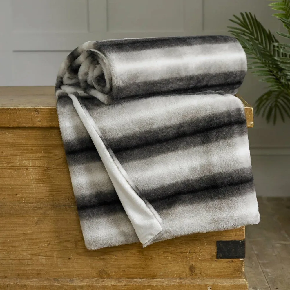 Deyongs 150cm Mink Sherbrooke Supersoft Faux Fur Throw