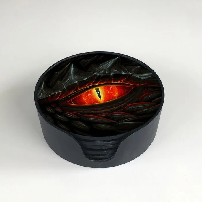 Dragon Eye Coaster Set - Glass