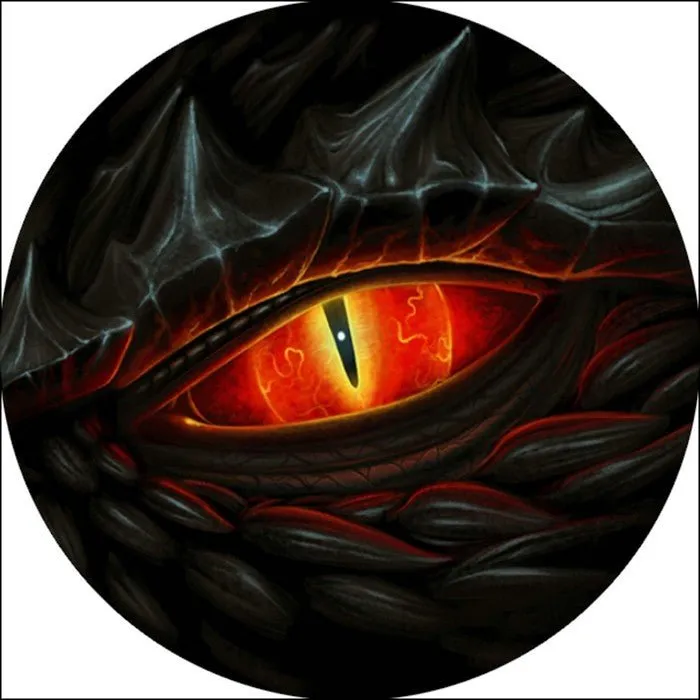 Dragon Eye Coaster Set - Glass