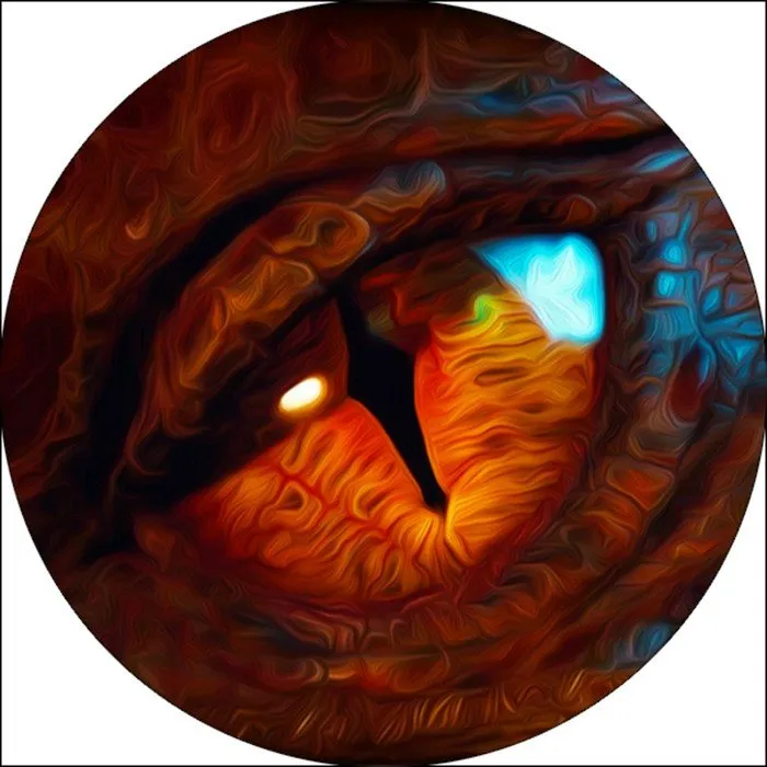 Dragon Eye Coaster Set - Glass