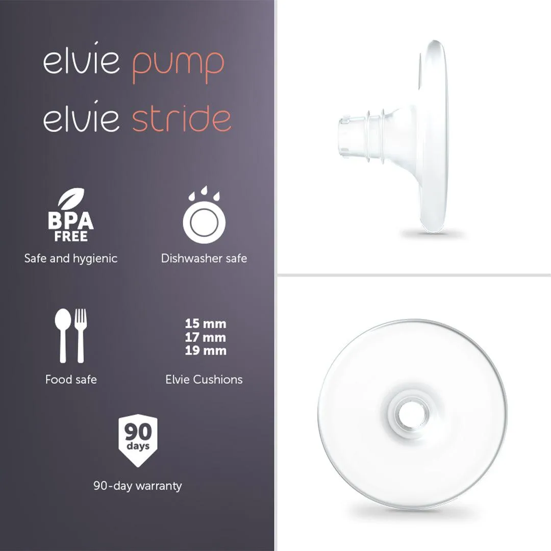 Elvie Pump & Stride Nipple Cushion - 2 Pack - Large