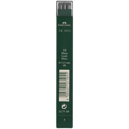 FABER-CASTELL TK 9071 leads - 4B