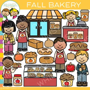 Fall Bakery Clip Art