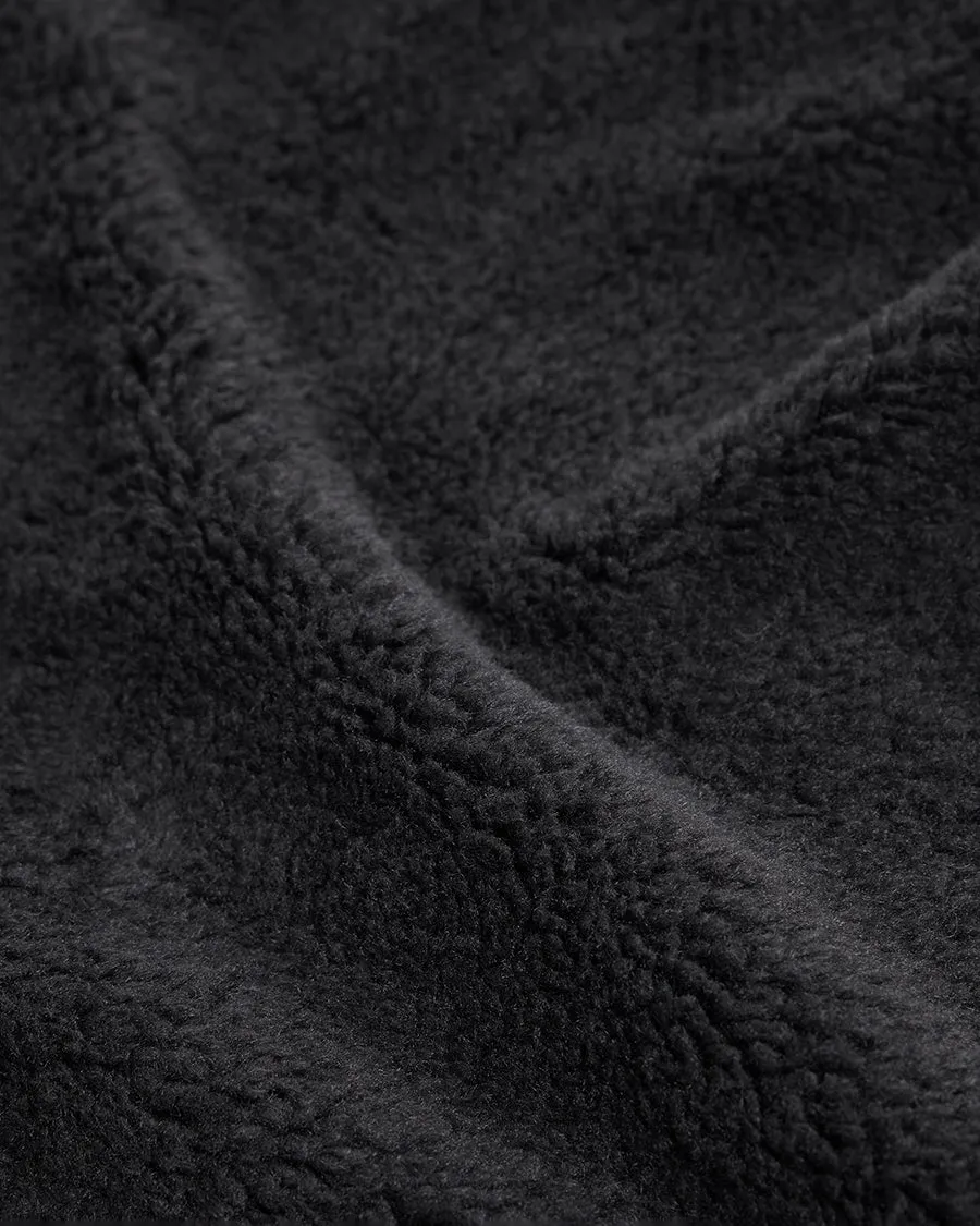 Faux Fur Throw Blanket - Charcoal