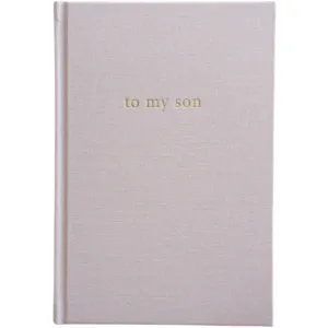 Forget Me Not - To My Son Journal Latte