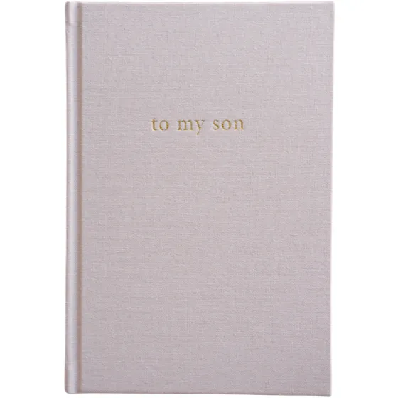 Forget Me Not - To My Son Journal Latte