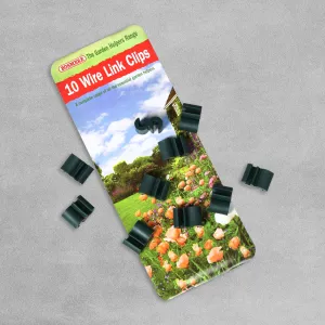 Garden Wire Link Clips - Pack of 10