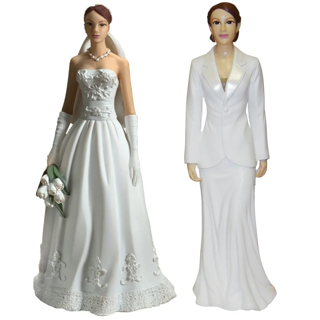 Gay Lesbian Wedding Cake Topper