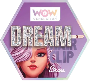 Glitter Hair Pins With Message In Cdu Wow Generation