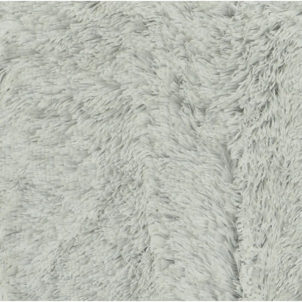 Home Textiles 150cm Grey Faux Fur Long Hair Throw