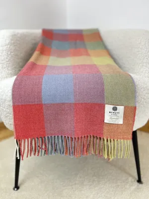 Lambswool Throw - Starburst Check