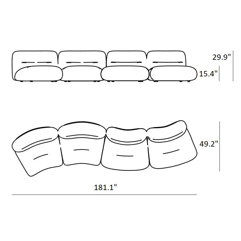 Mambo 4-Seater Sofa