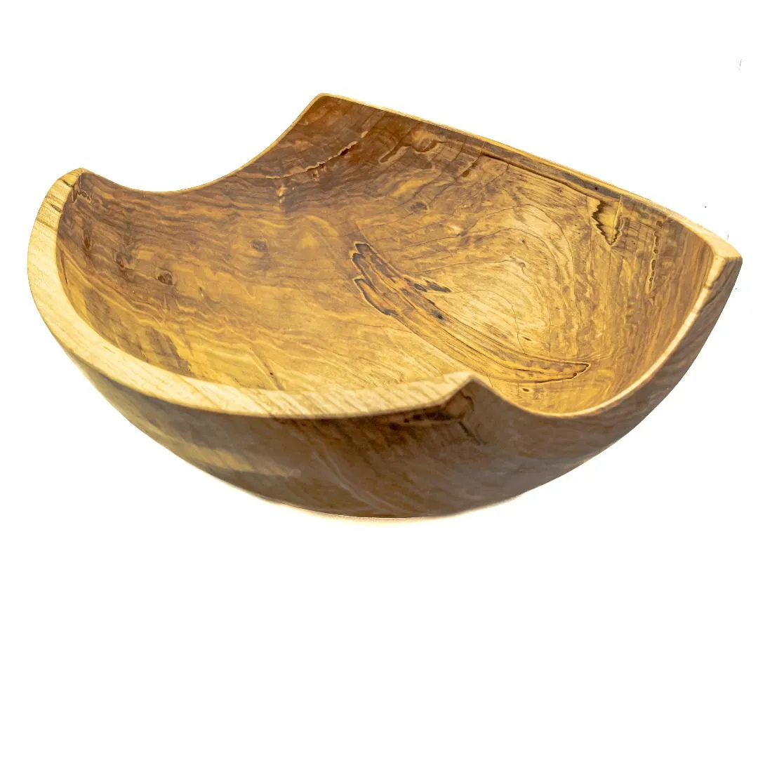 Modern Maple Shard Salad Bowl