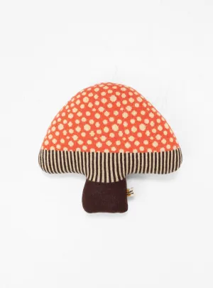 Mushroom Cushion Red