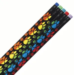 Neon Paw Pencil, Brights (144 per unit), #D2454, E-19