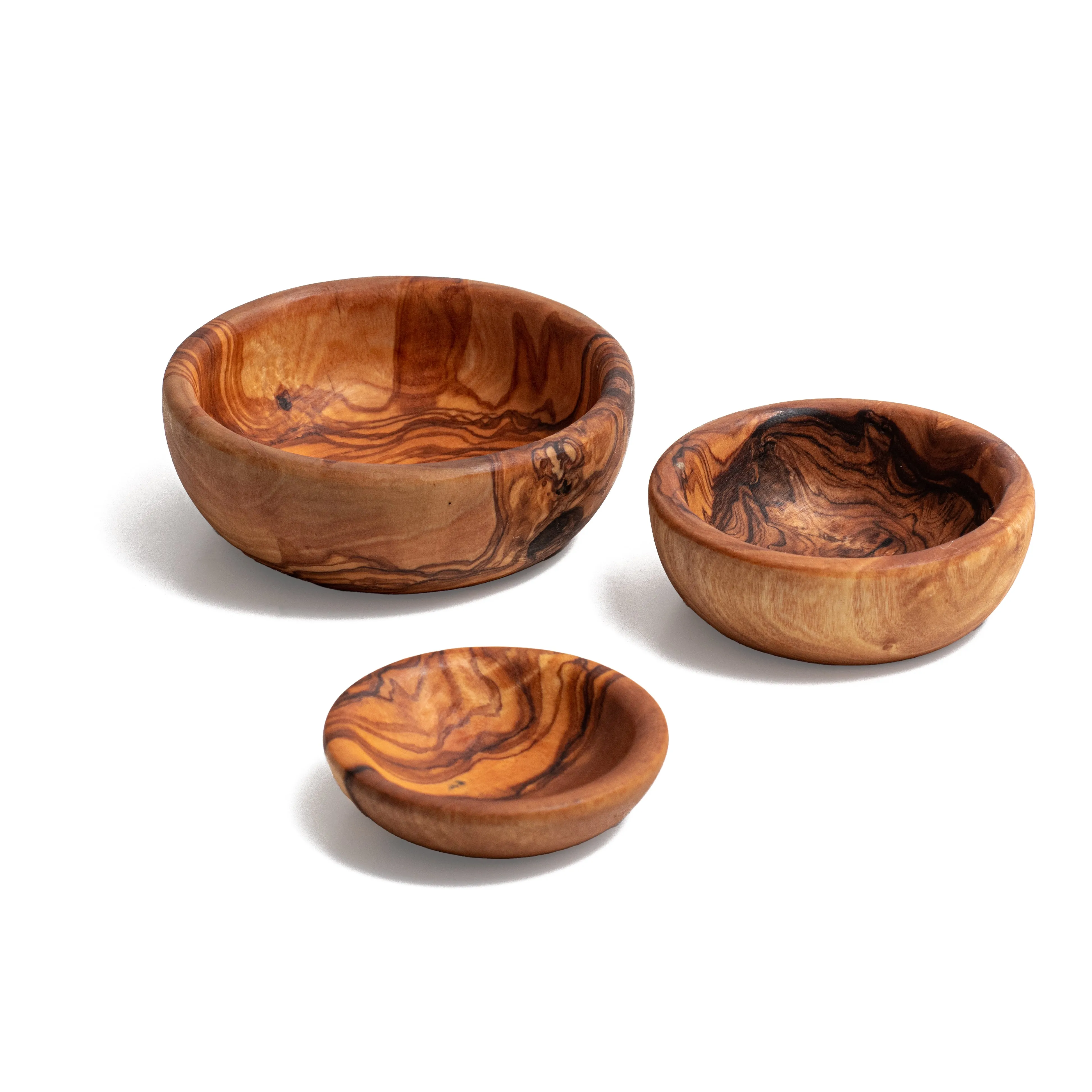 Olive Wood Nesting Bowls