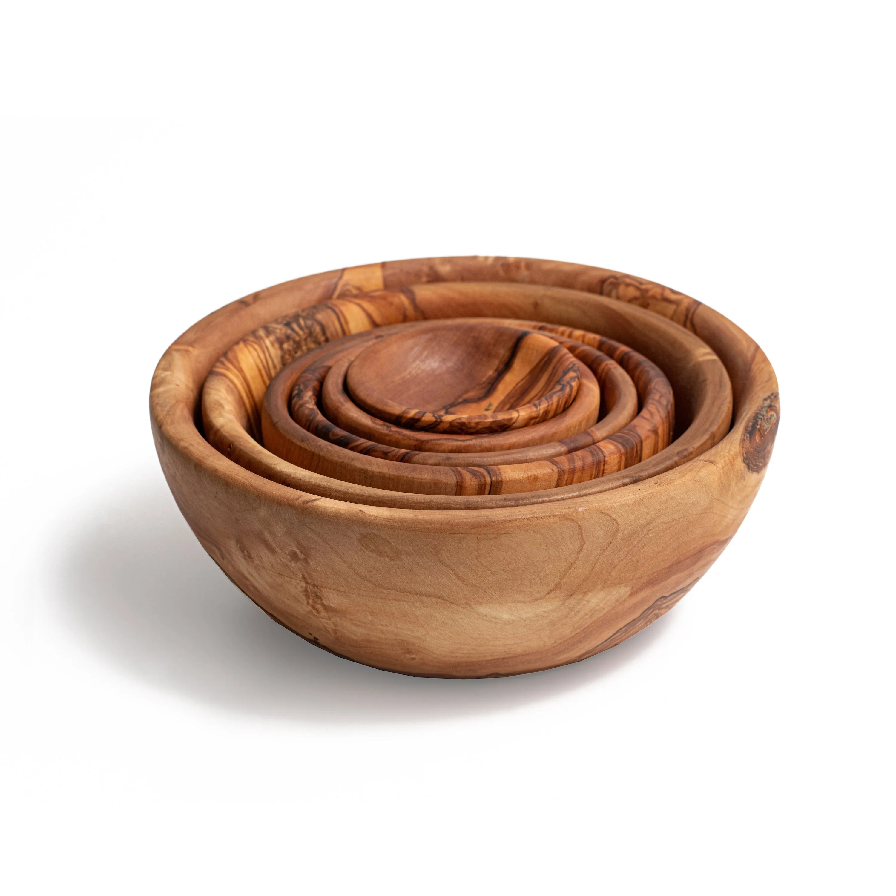 Olive Wood Nesting Bowls