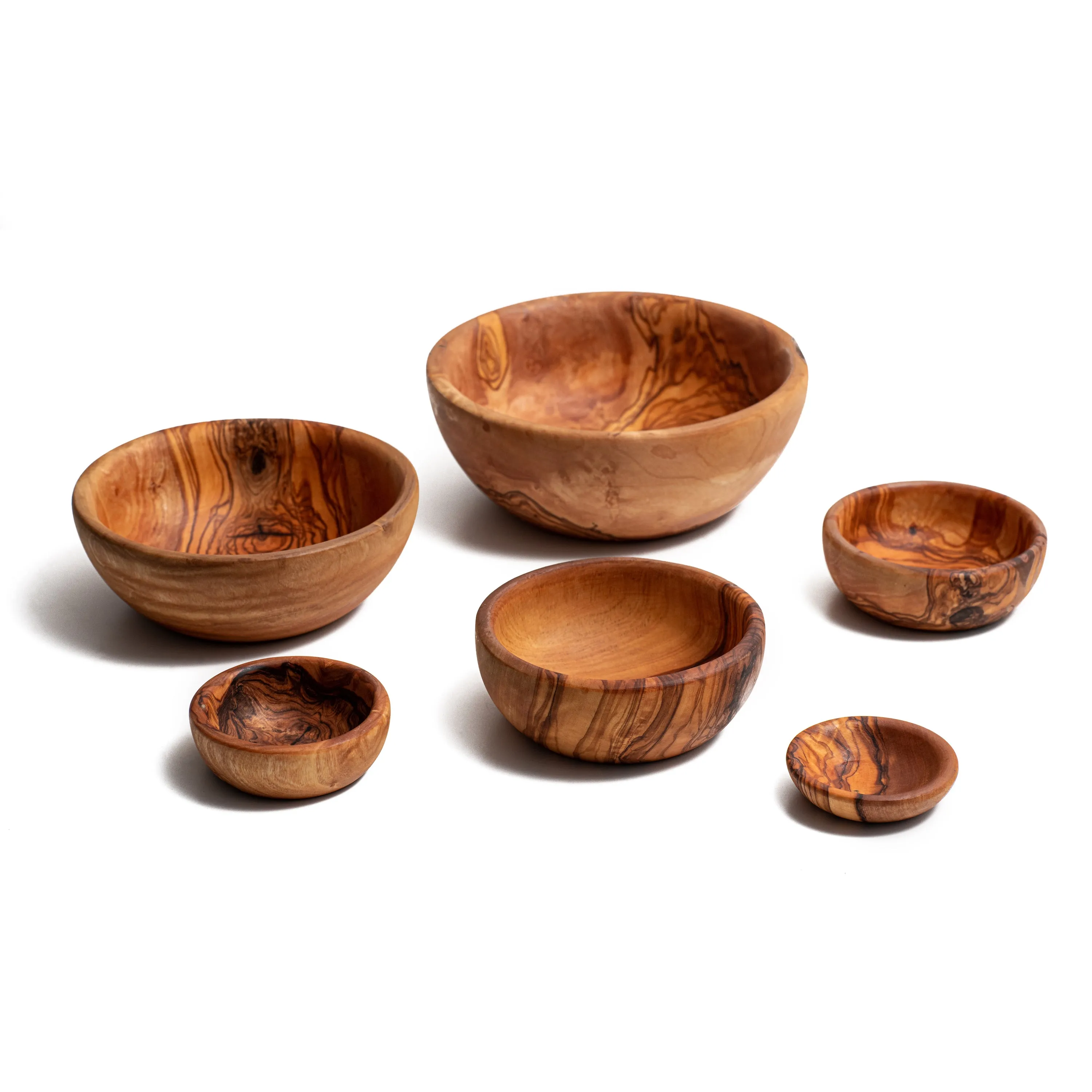 Olive Wood Nesting Bowls