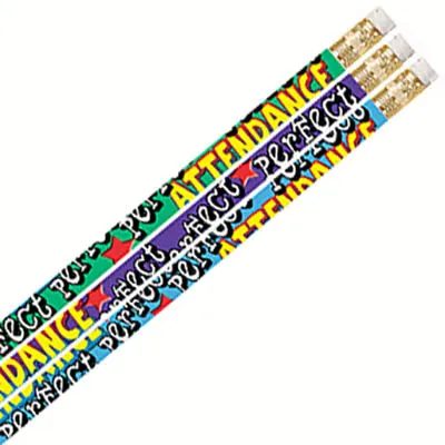 Perfect Attendance Mania Pencil (144/nit) 2329 (E-28)