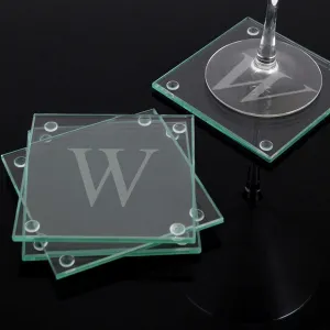 Personalized Glass Coasters (Set of 4)