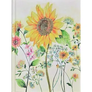 Peter Pauper Press Journal, Bookbound - Watercolour Sunflower