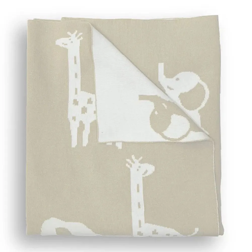 Piccolo Bambino Jacquard Reversible Blanket